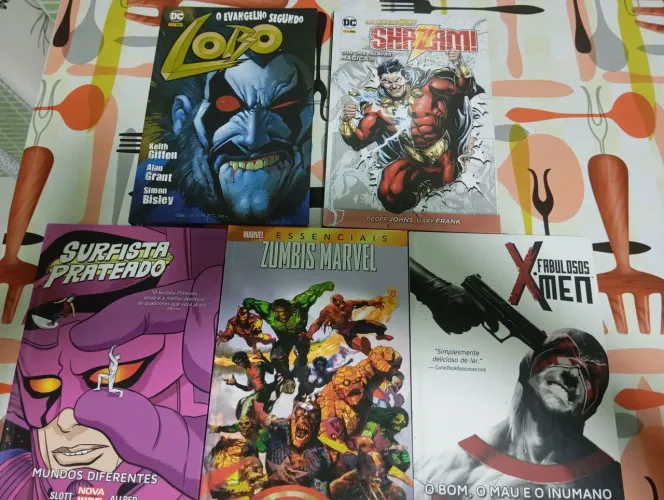 5 Hq dc e Marvel 
