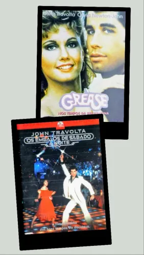 Combo 2 DVDs John Travolta: Grease nos Tempos da Brilhantina/Os Embalos de Sábado a Noite