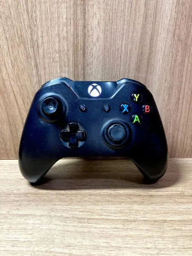 CONTROLE XBOX ONE ORIGINAL PRETO - FUNCIONANDO - LEIA A DESCRIÇÃO