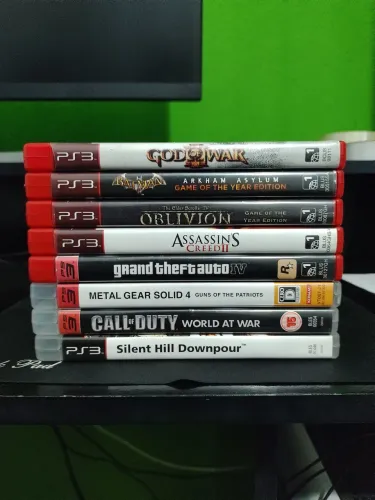 Jogos PS3 Completos com Manual