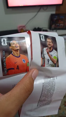 Stickers Coca Cola (Panini) - Harry Kane e Van Dijik