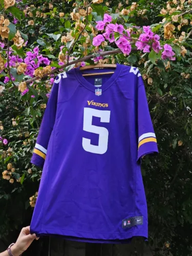 Jersey Nike NFL Minnesota Vikings Nº 5 Bridgewater Original