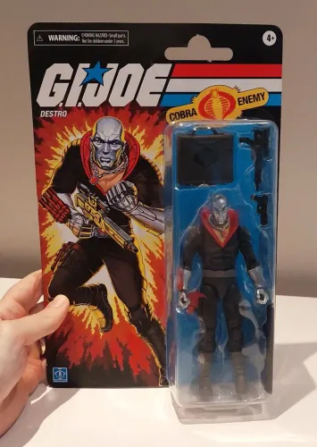 GI Joe Classified Destro Retro carded