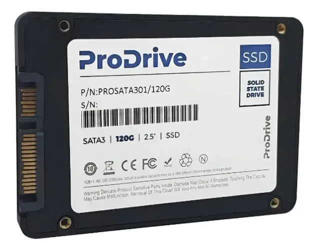 Ssd interno Prodrive  120gb 2.5" Sata 3