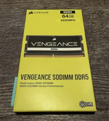 Kit Corsair Vengeance DDR5 64GB (2×32GB) 4800MHz