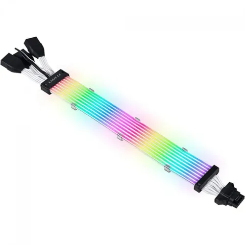 Cabo Extensor Lian Li Strimer Plus V2 168-8, RGB, 12VHPWR/16 pinos, PW168-8PV2