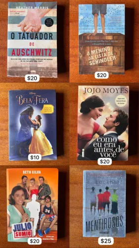 Livros em estado de novo