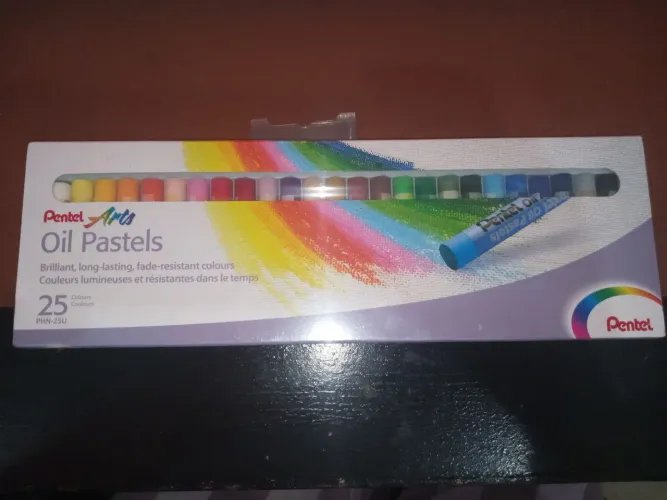 oil pastels 25 colours