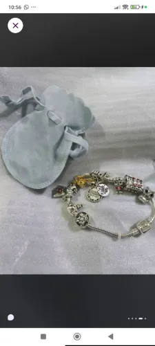 pulseira completa harry potter style - estilo pandora -18cm