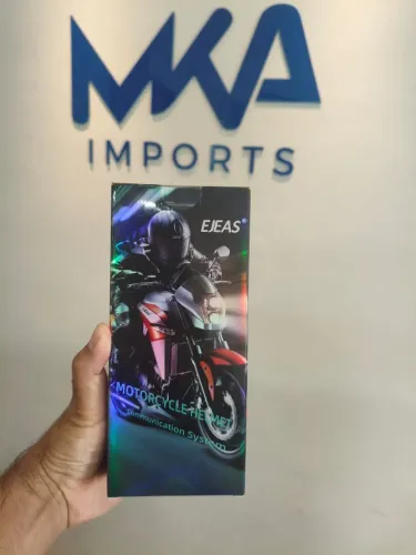 Fone Intercomunicador Para Capacete Ejeas V6 Pro+ / Microfone Duplo