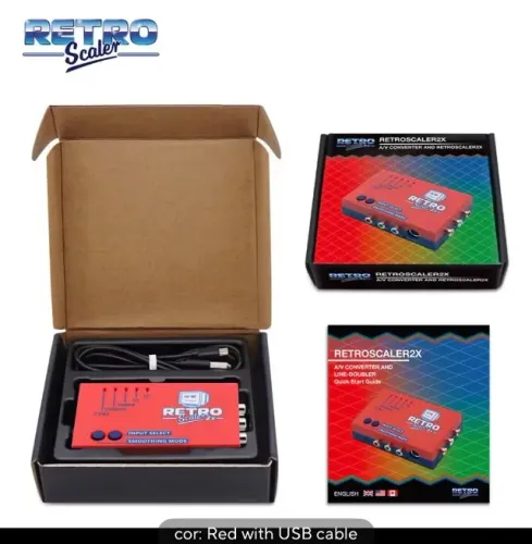 Retro scaler 2x Upscaler para Retro Games