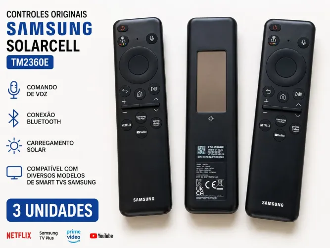 CONTROLES ORIGINAIS SAMSUNG SOLARCELL