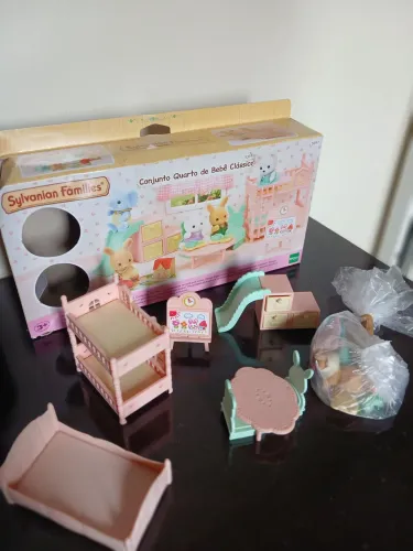 Conjunto quarto do bebê clássico sylvanian families