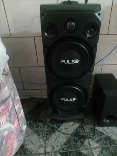 Caixa de som amplificada 