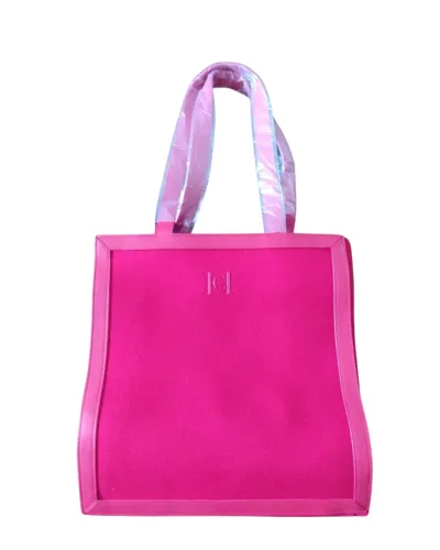 Bolsa Feminina Rosa Carolina Herrera Grande Nova