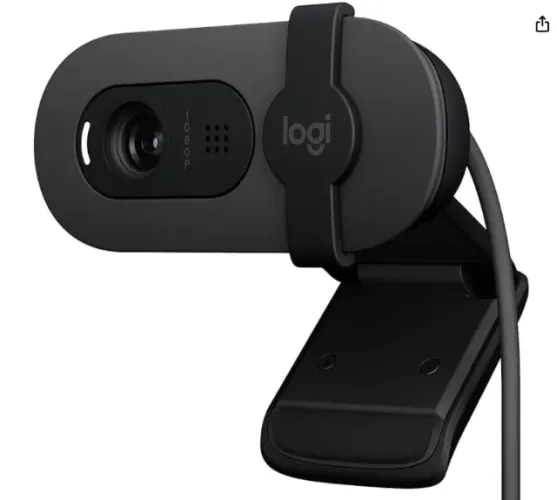 CAMERA WEB CAM FULL HD 1080 P LOGITECH BRIO 100 COD SKU/GTIN