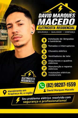 ELETRICISTA 24H? ARAPIRACA - CURTO / DISJUNTOR / CHUVEIRO / TOMADA