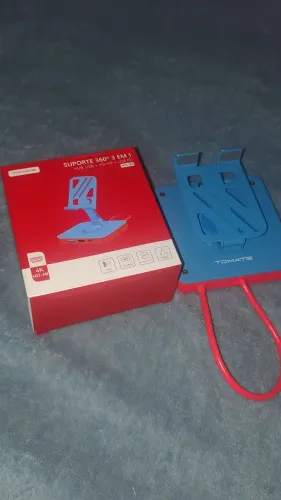 Suporte 360° + Hub USB?C 3 em 1 Tomate MTG?400