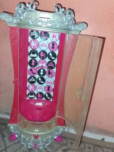 Armário gliterizer da barbie