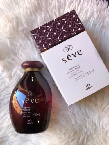 Óleo Desodorante Hidratante Corporal Sève Amêndoas e Orquídea Negra