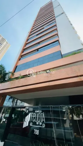 Apartamento - 42m² - 1 Suíte - área de serviço - sacada - 1 vaga - Batista Campos
