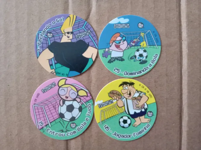 Lote Tazo Elma Chips Toon Tazos na Copa 