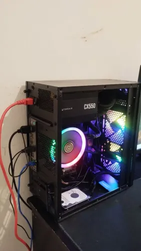 PC i3-8100 + 16GB DDR4 + SSD 240GB + HD 500GB | Sem Monitor, Teclado e Mouse