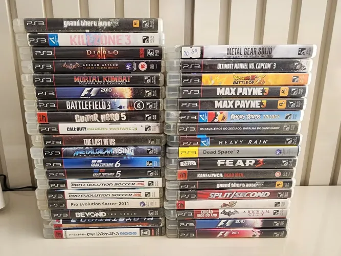 Lote de Jogos PS3