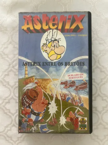 VHS - Asterix entre os Bretões - Dublagem Clássica