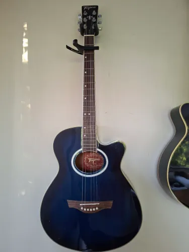 Violão Eletroacústico Tagima Dallas Azul Tuner - Com Capa