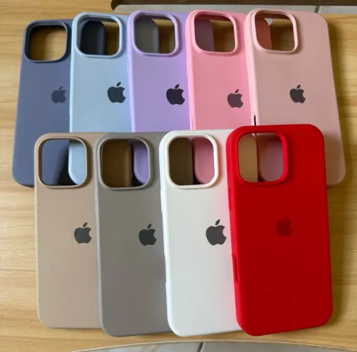 Capinha de silicone iPhone 16 Pro Max UNIDADE