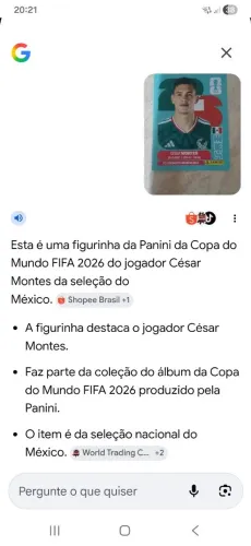 Figurinha Cesar MONTES , COPA DO MUNDO 2026, time do México 