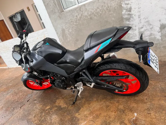 Yamaha MT-03 ABS 2023 Cinza - Mecânica Impecável | Apenas Detalhes Estéticos