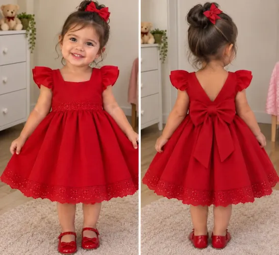 Vestido festa 2 anos