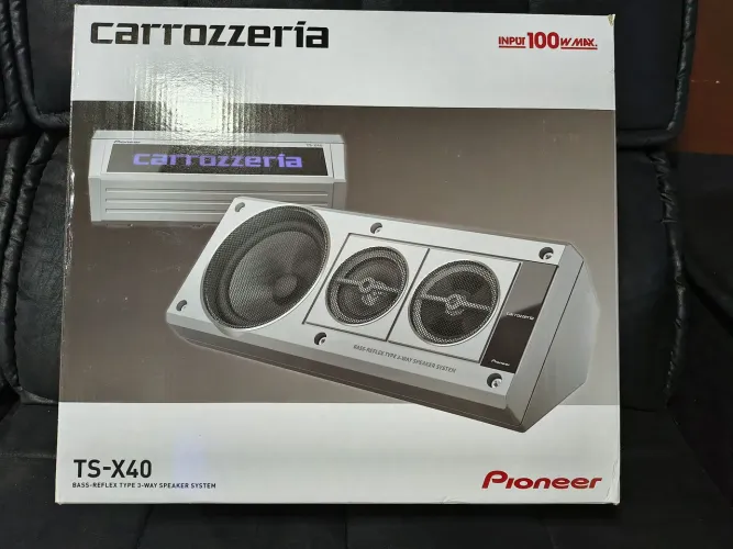 Caixas Pioneer carrozzeria ts x40( novas sem uso)