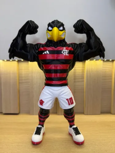 Boneco Urubu Flamengo / Impressão 3D