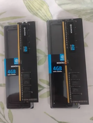 Kit Memória RAM DDR4 2x4gb