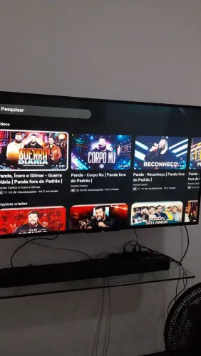 Smart TV, LED, 50", Sony, KDL-50W665F, Full HD, Preto