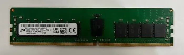 Memória Ram Servidor Micron 64GB (2x32GB) DDR4 RAM 3200 ECC RDIMM Servidor