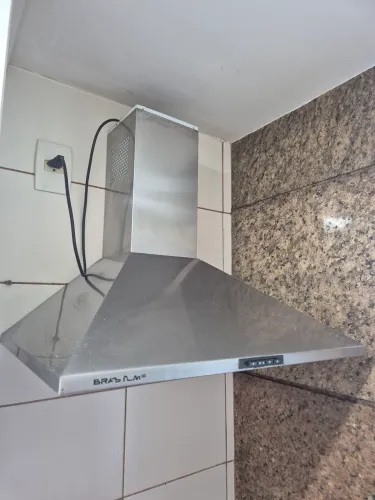 Coifa Brastemp Inox de Parede - Excelente Funcionamento