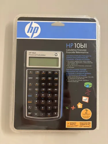 Calculadora HP 10bll nova