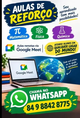 Aulas PARTICULARES para todas as séries