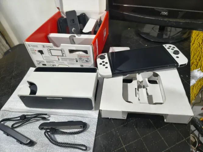 Nintendo switch old broqueado 
