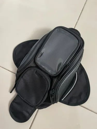 Bolsa de tanque com ímã e alça para carregar resistente à água Honda Yamaha suzuki mottu 