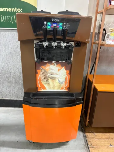 Máquina de sorvete Elgin 3 sabores