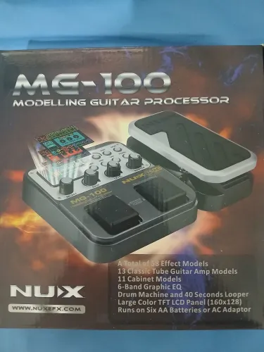 Pedaleira nux MG 100