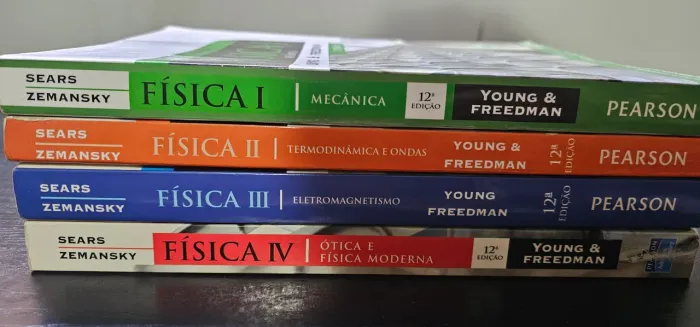FÍSICA YOUNG FREEDMAN - coleção completa 