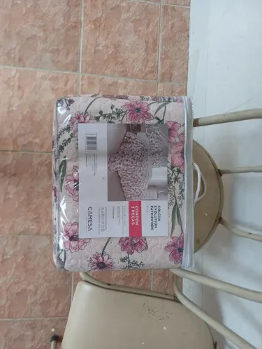 Colcha de cama King size 3 peças
