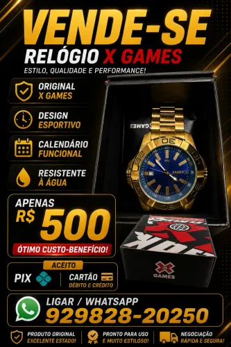 Relógio da série X games original