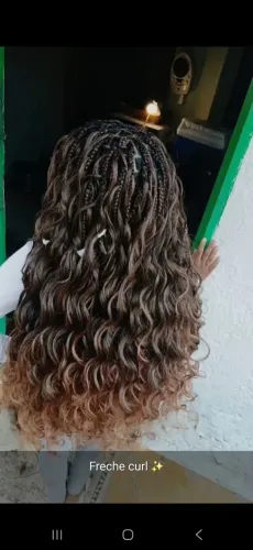 Tranças: boho braids, gypsy braids, frech curl.....